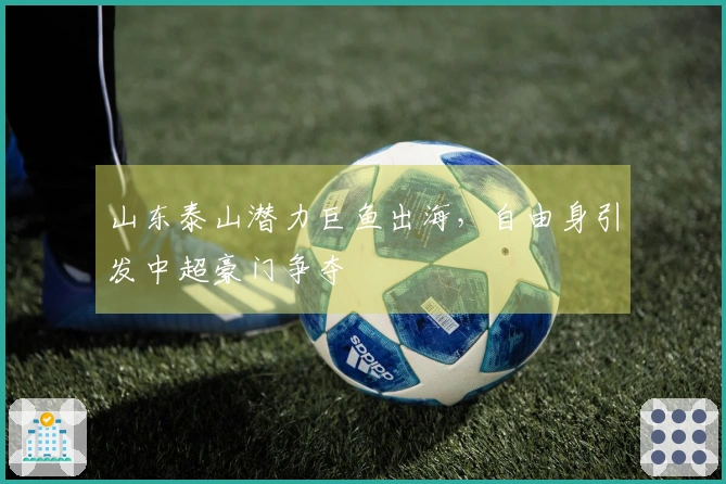 山东泰山潜力巨鱼出海，自由身引发中超豪门争夺